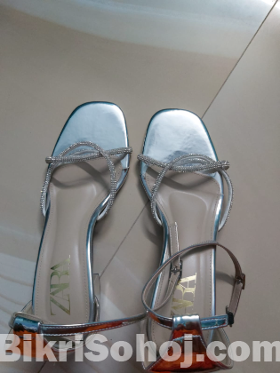 Zara company's shoes for sale.